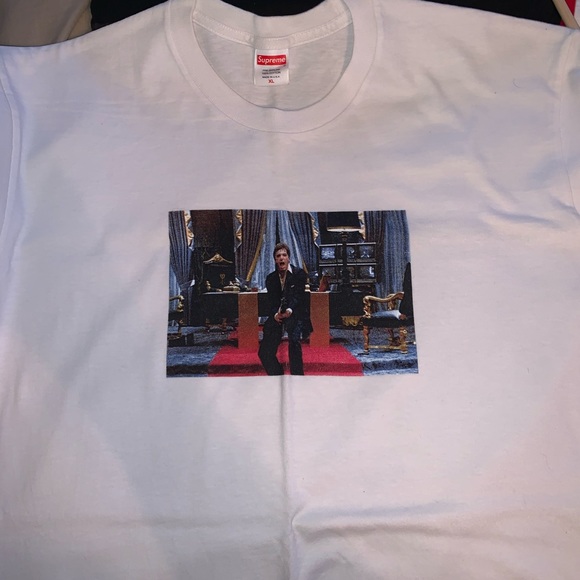 tony montana supreme shirt